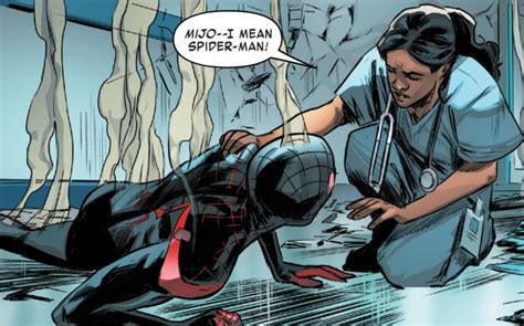 miles morales mom spiderverse|Spider